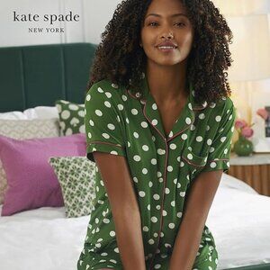Kate Spade New York Women's Short Bottoms Pj Set Size Large